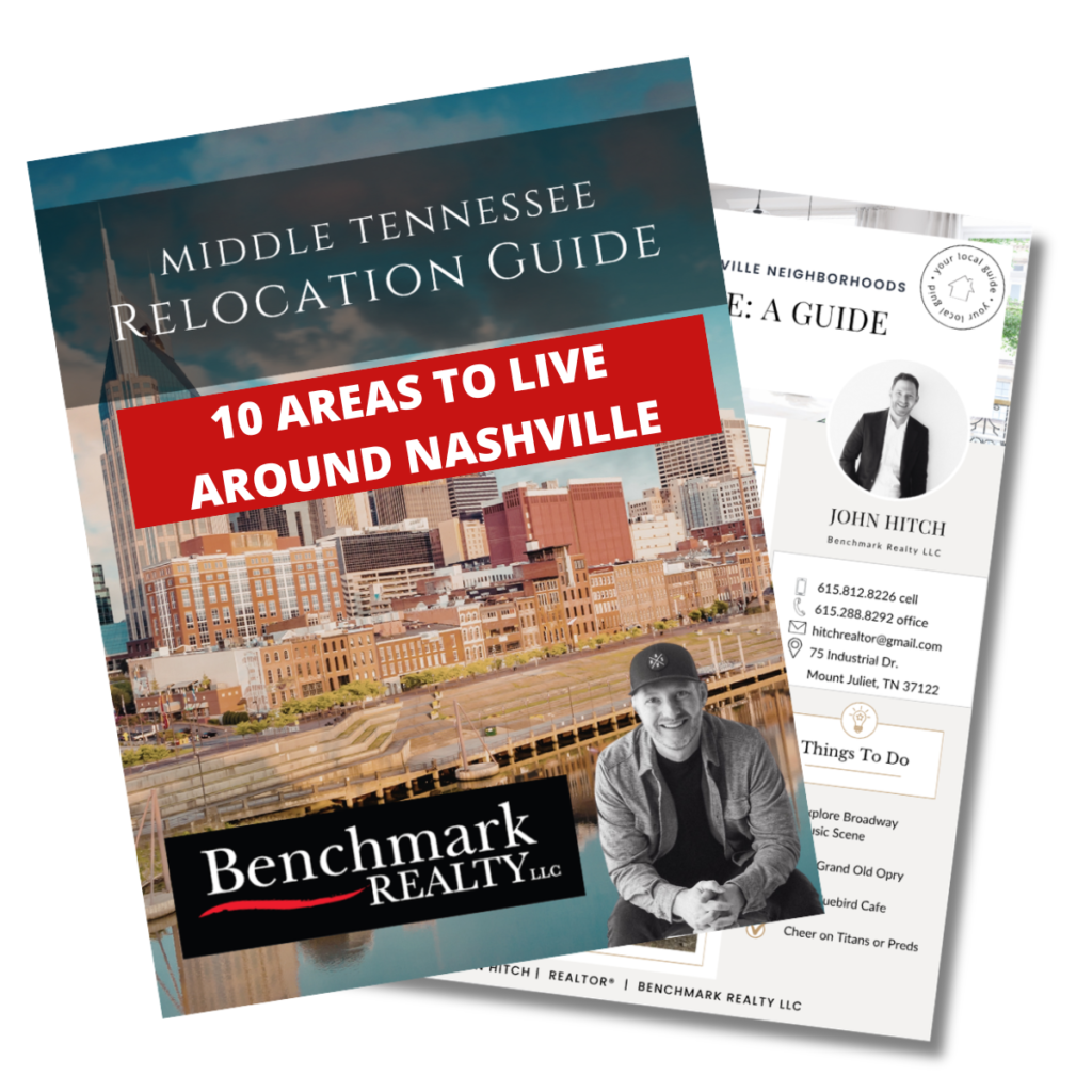 Nashville Relocation Guide Cover For Buyers Moving to Tennessee