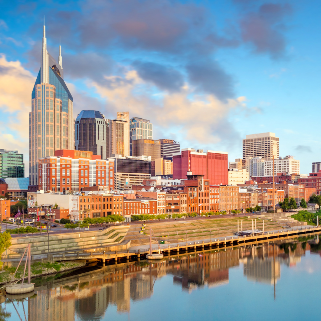Nashville Tennessee skyline downtown